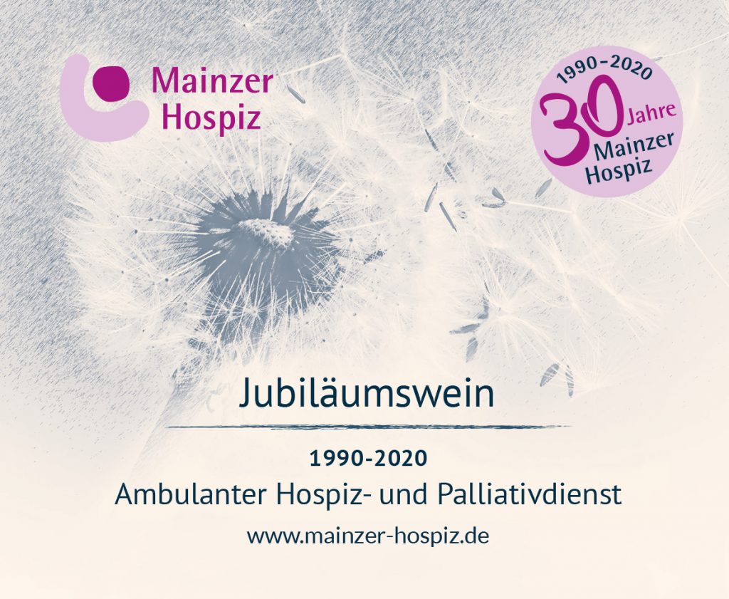 Etikett: Jubiläumswein 30 Jahre Mainzer Hospiz